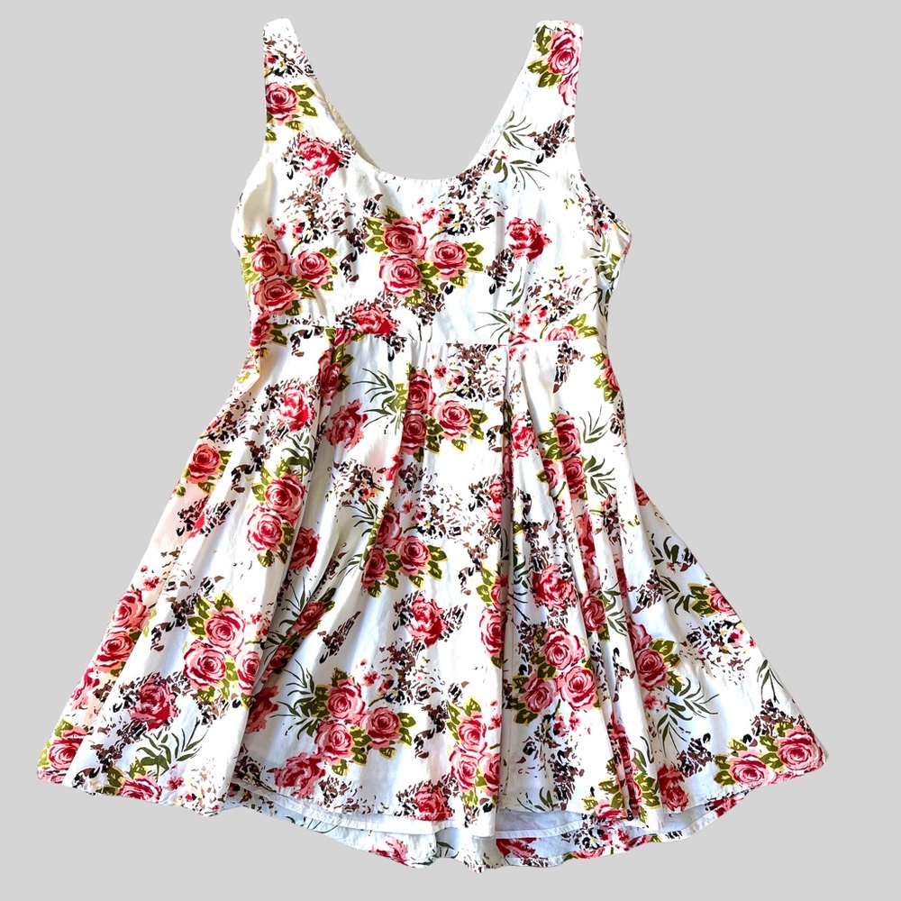 Kimchi Blue Floral Casual A-line dress